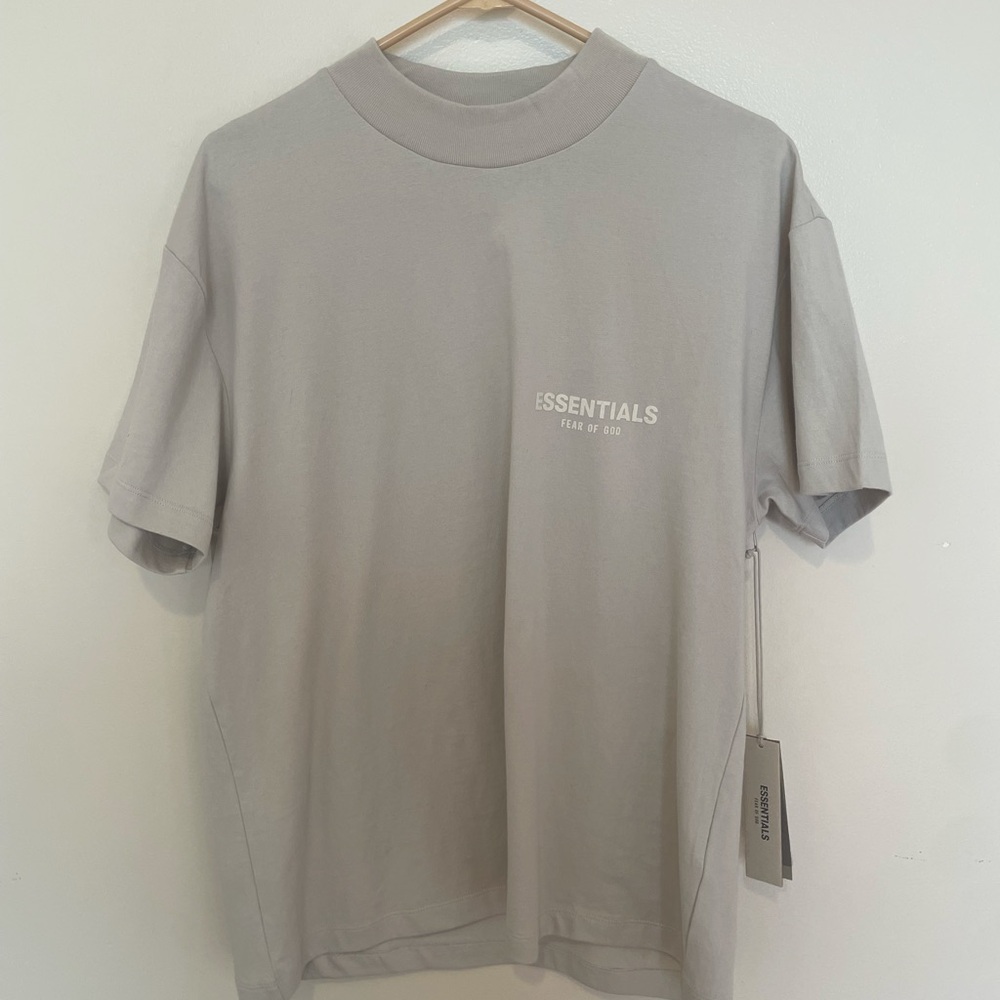 Essentials Shirt Taupe Color NWT XS oversized